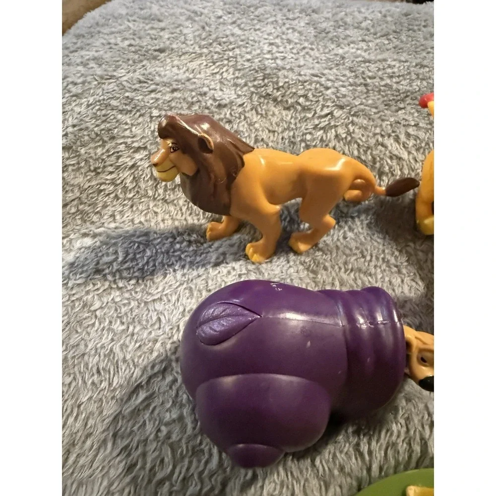 Vintage Disney Lion King Action Figures ‎ Lot Of 12 toys Cake Toppers